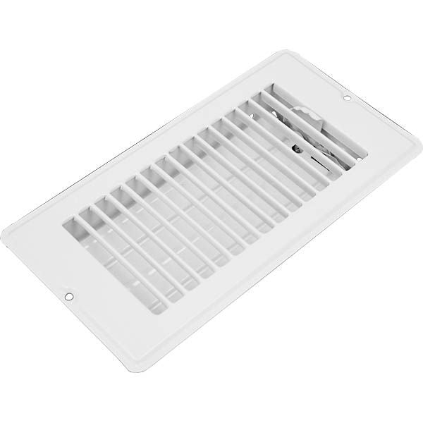 4 x 8 White Floor Register