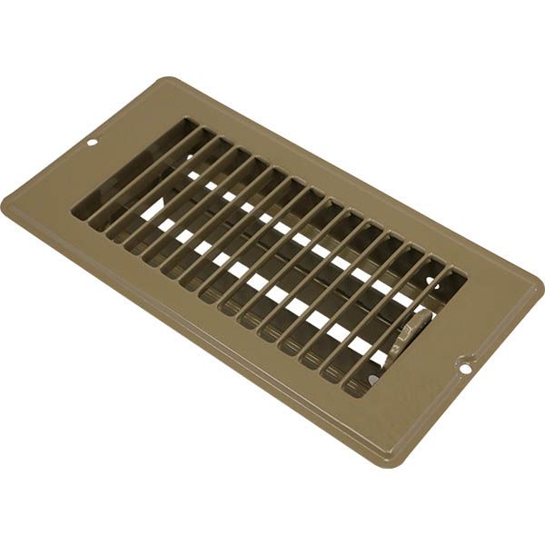4 x 8 Brown Floor Register