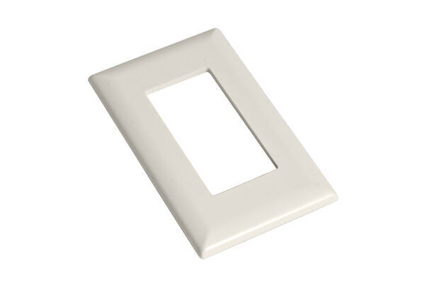 Recept Plate, Snap On, White