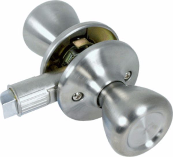 Passage Lock Brushed Nickel