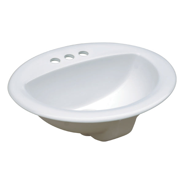 China Sink - Wht - 20 x 17