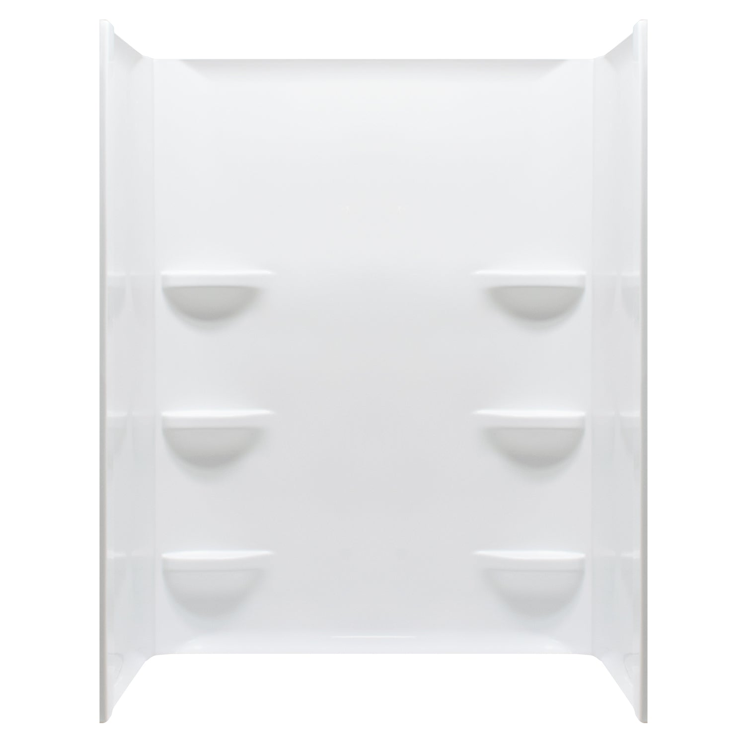 27x54x69 Elite Shower Wall - White
